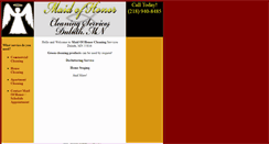 Desktop Screenshot of maidofhonorcleaning.net